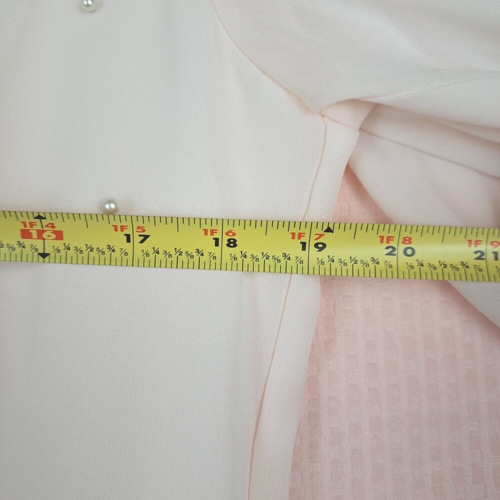 Vintage Patra Beautiful Dress Beaded 20s Style Pleated Bottom Long Sleeve L/XL - Picture 2 of 12
